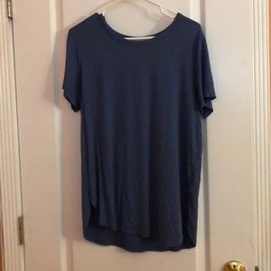 Forever 21 plain blue top
